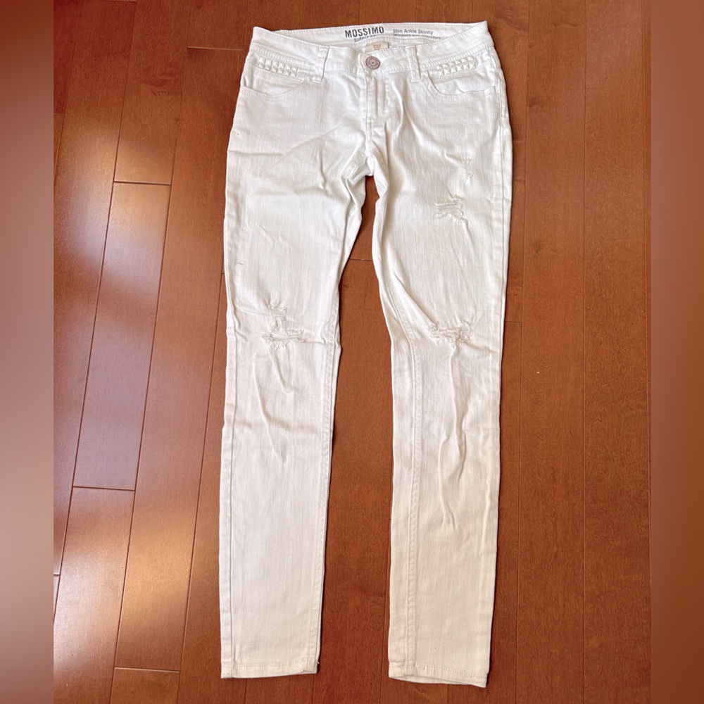 Mossimo supply co slim ankle skinny stretch jean size 1 fit 6